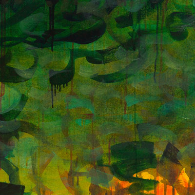 Deep Water, Painting by Mia Scheffey