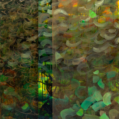 Edge of Water I, Painting by Mia Scheffey