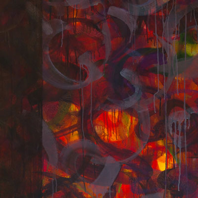 Journey In, Painting by Mia Scheffey