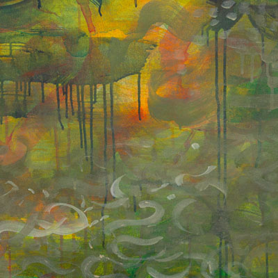 Shimmer, Painting by Mia Scheffey